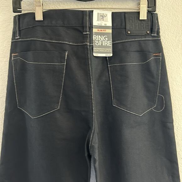 NWT Ring of Fire Denim Pants - Picture 2 of 16